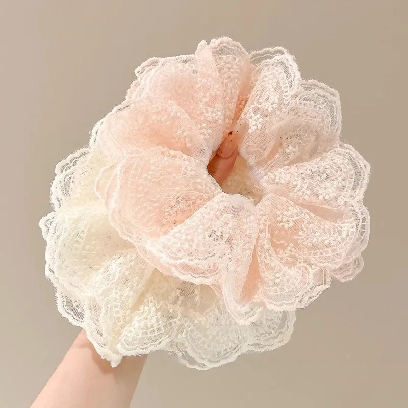 JianKai Fabric Hair Tie Women's-3
