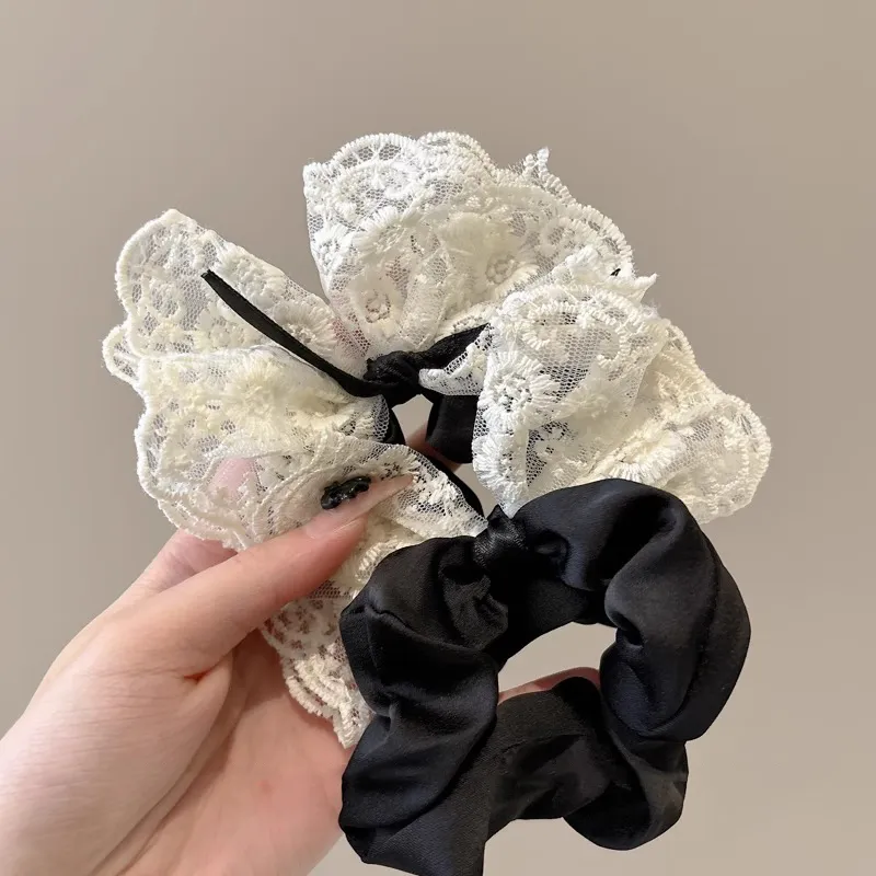 JianKai Fabric Hair Tie Women's-4