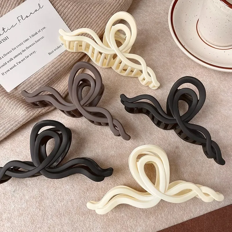 JianKai Acrylic Hair Clips Women's-4