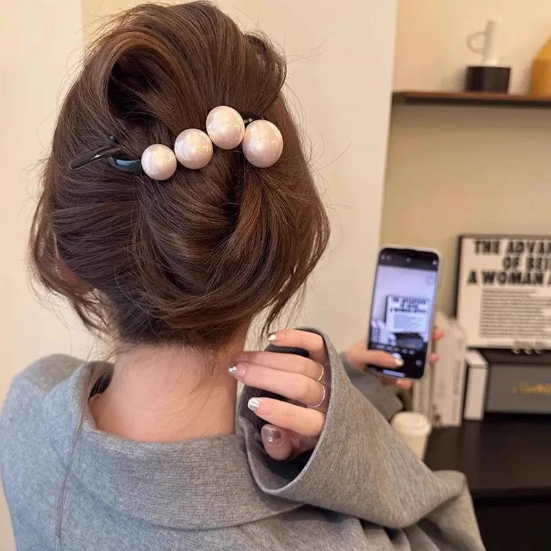 JianKai Acrylic Hair Clips Women's-2