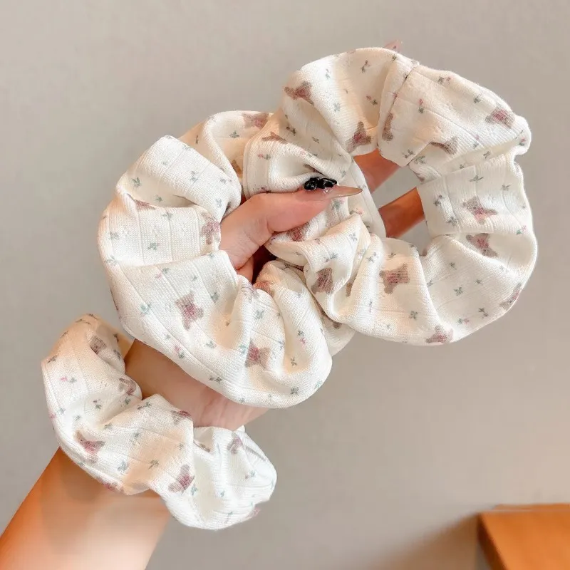 JianKai Fabric Hair Tie Women's-4