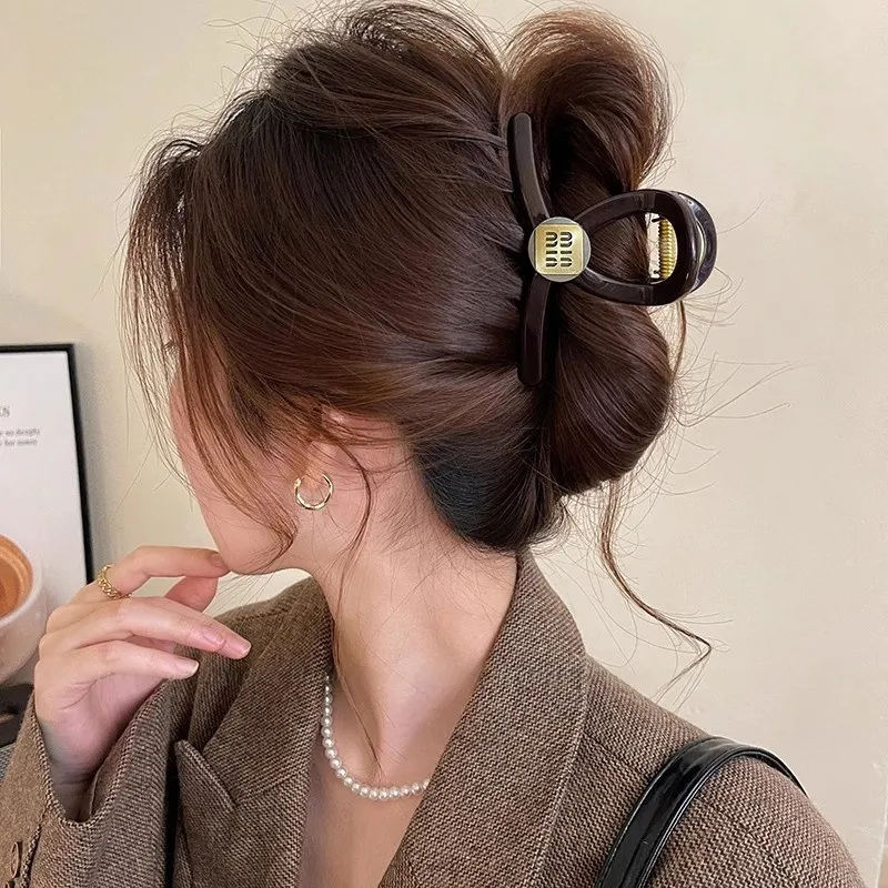 JianKai Acrylic Hair Clips Women's-5