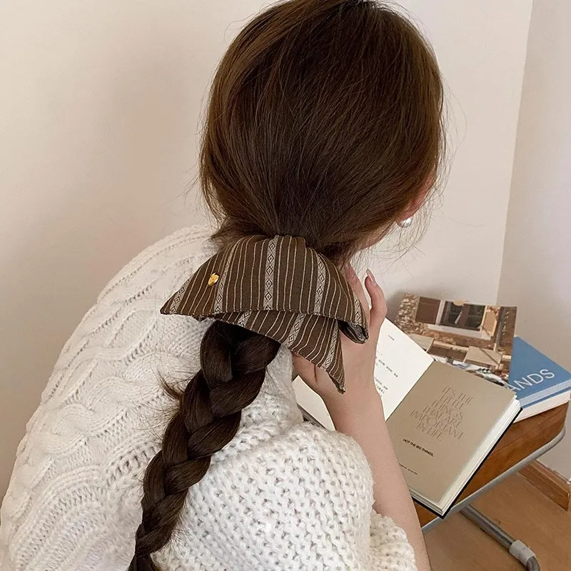 JianKai Fabric Hair Tie Women's-4