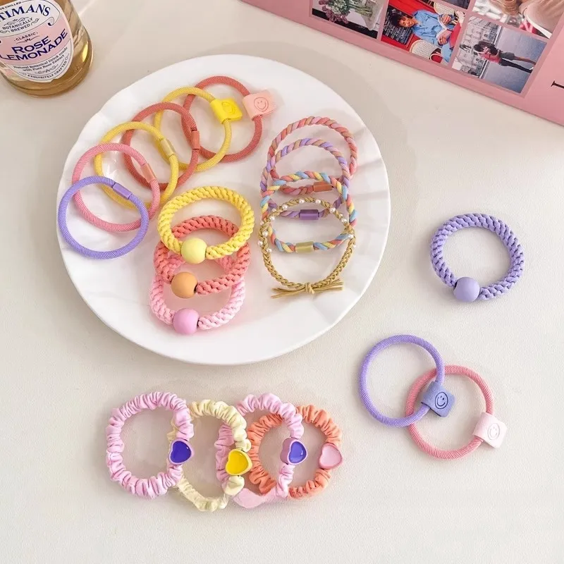 JianKai Fabric Hair Tie Women's-5