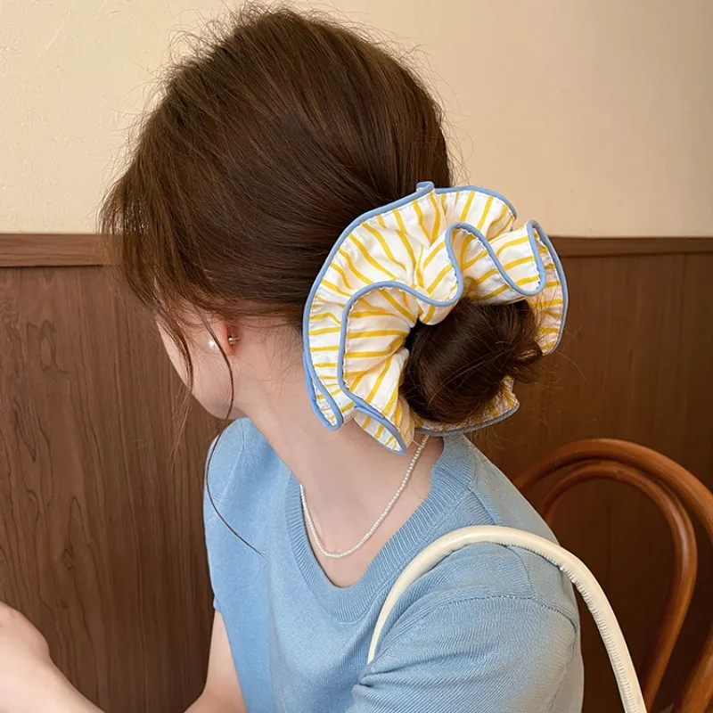 JianKai Fabric Hair Tie Women's-4