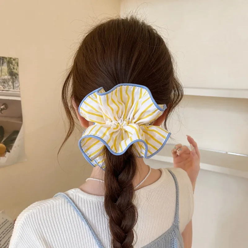 JianKai Fabric Hair Tie Women's-2