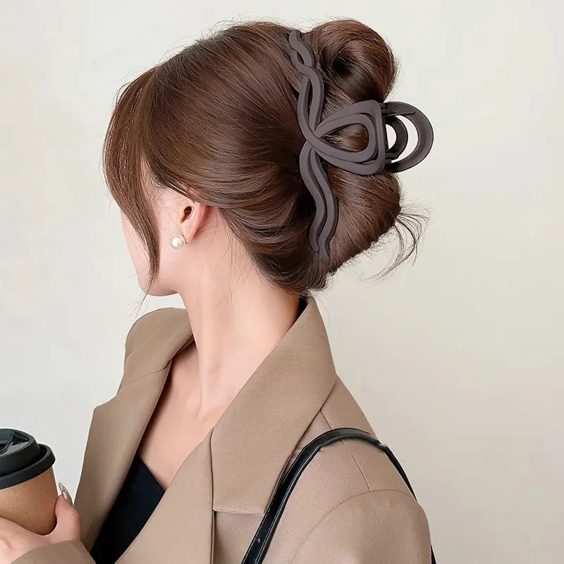 JianKai Acrylic Hair Clips Women's-2