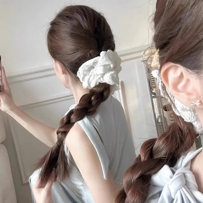 JianKai Fabric Hair Tie Women's-2