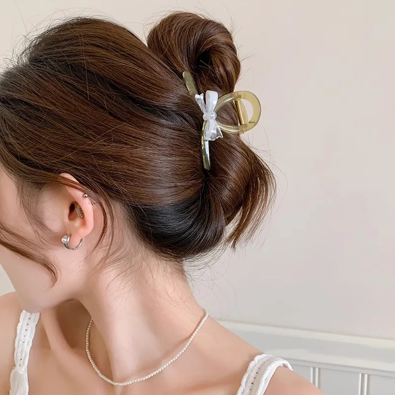 JianKai Acrylic Hair Clips Women's-3
