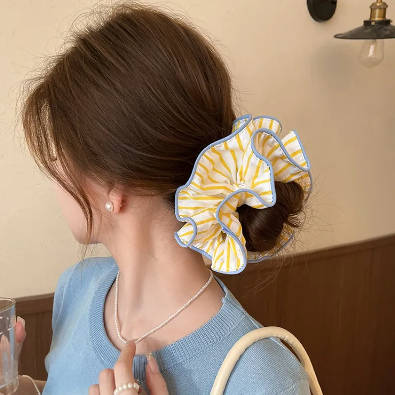 JianKai Fabric Hair Tie Women's-1