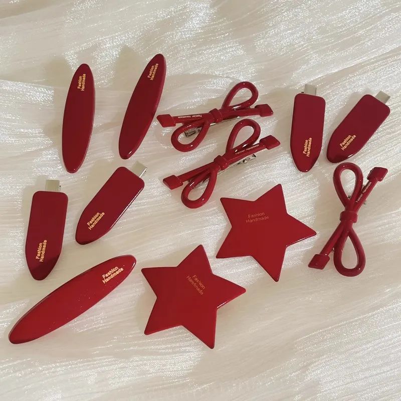 JianKai Acrylic Hair Clips Women's-5