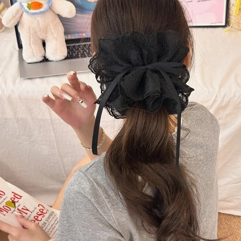 JianKai Fabric Hair Tie Women's-4