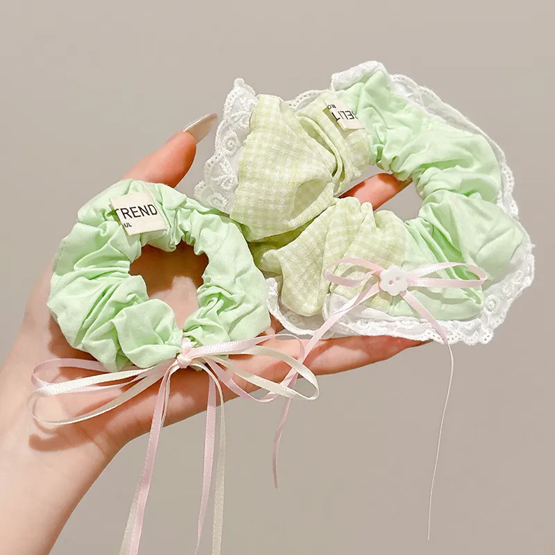 JianKai Rubber Band Hair Tie Women's-1