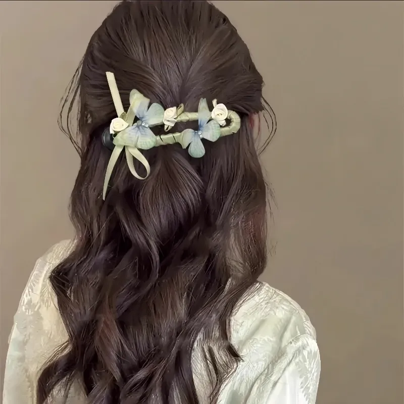 JianKai Acrylic Hair Clips Women's-4