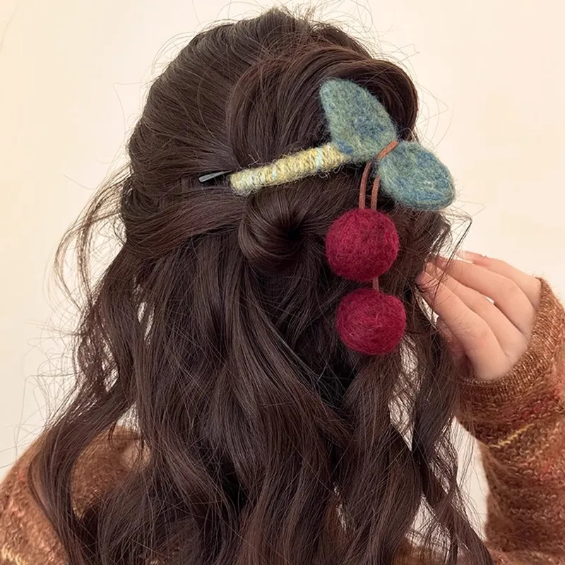 JianKai Fabric Hair Clips Women's-3