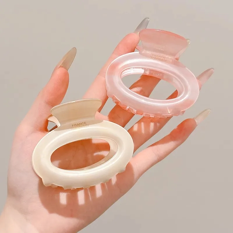 JianKai Acrylic Hair Clips Women's-3