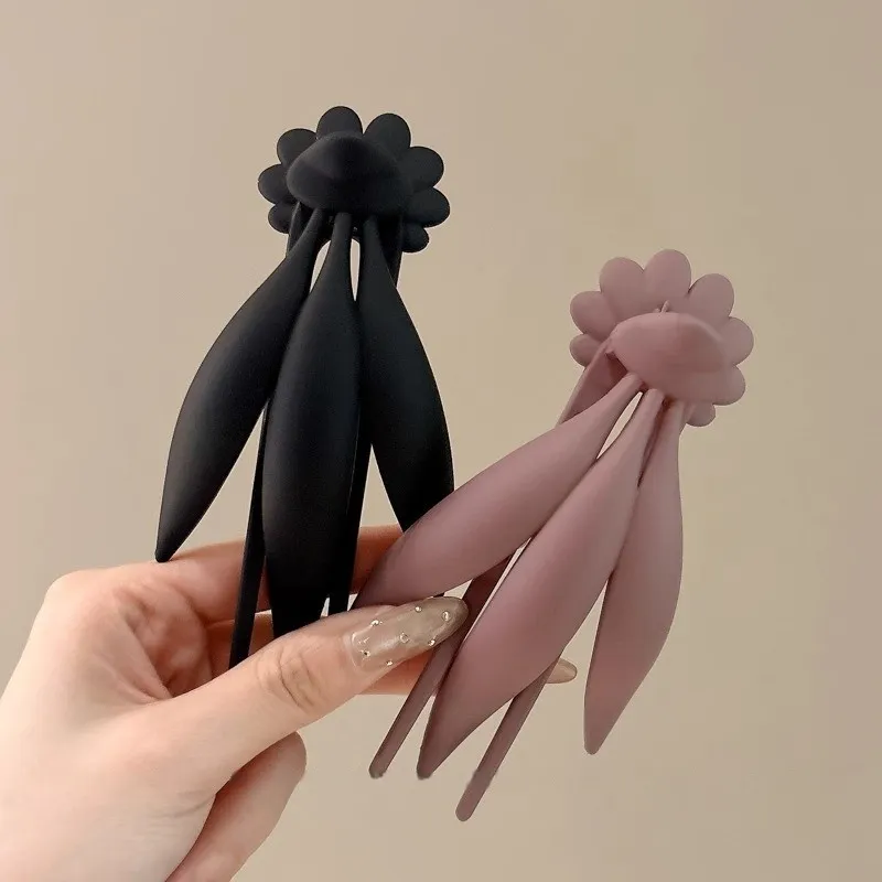 JianKai Acrylic Hair Clips Women's-2