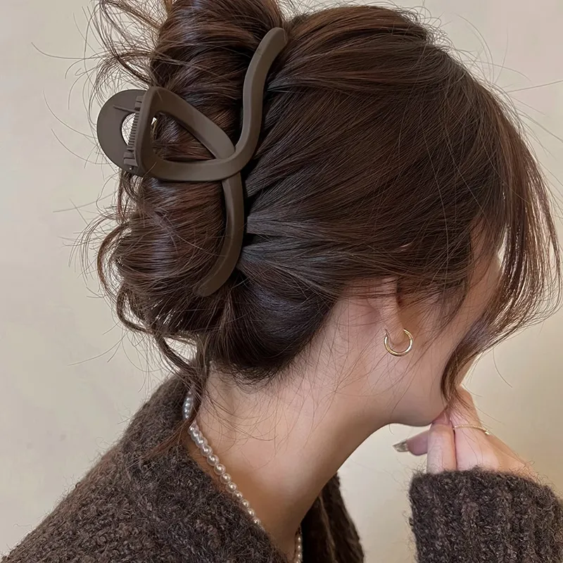JianKai Acrylic Hair Clips Women's-1