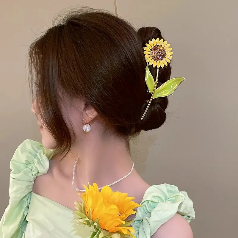 JianKai Alloy Hair Clips Women's-2