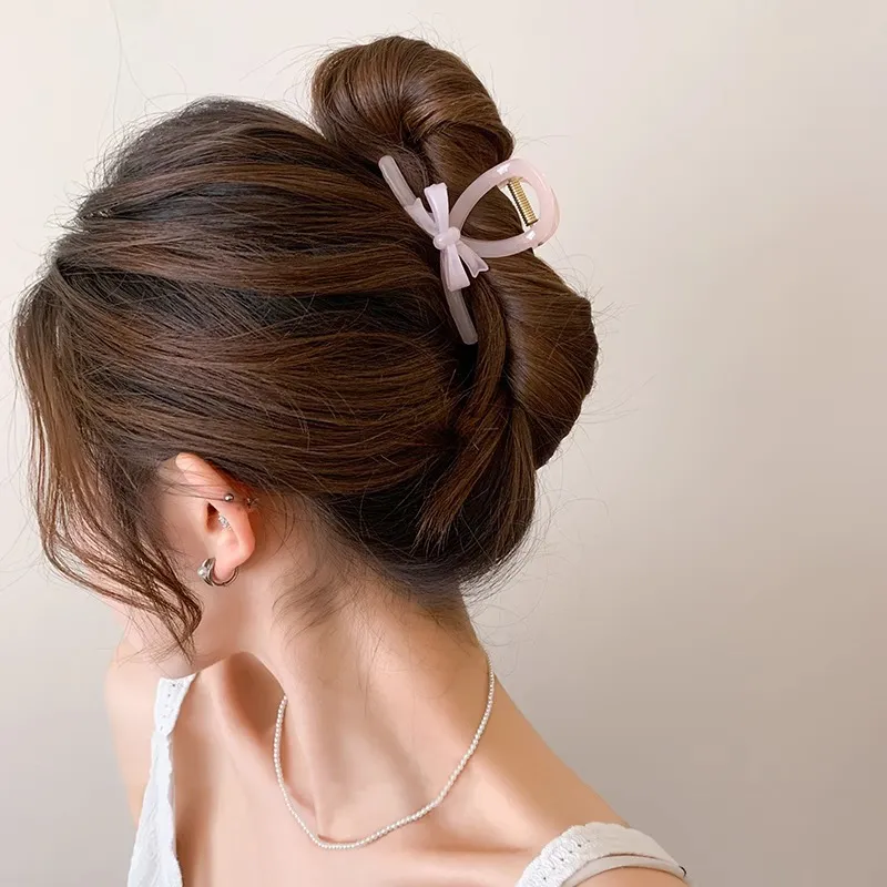 JianKai Acrylic Hair Clips Women's-5