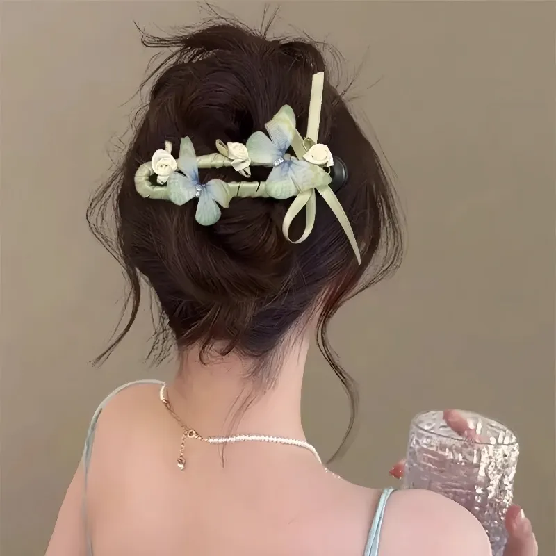 JianKai Acrylic Hair Clips Women's-5