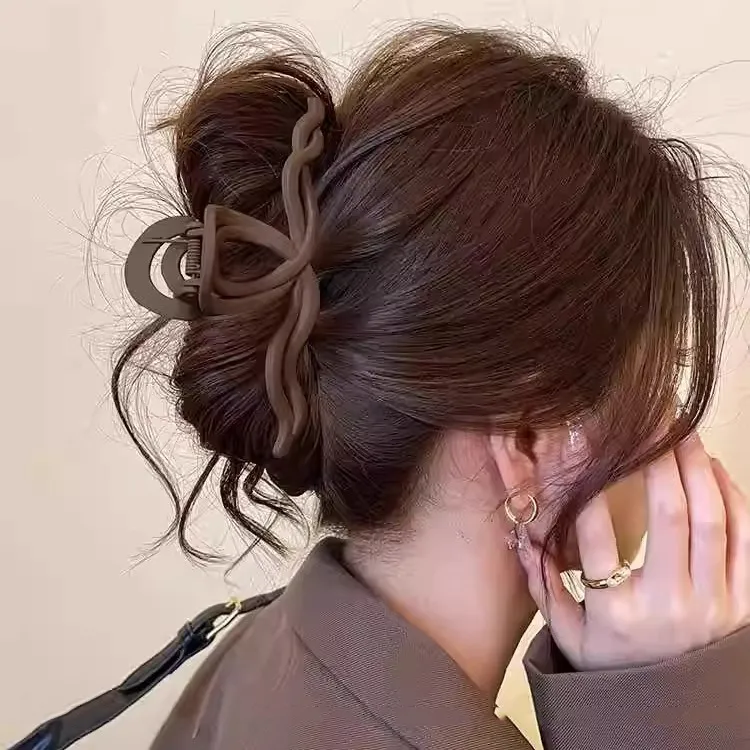 JianKai Acrylic Hair Clips Women's-5