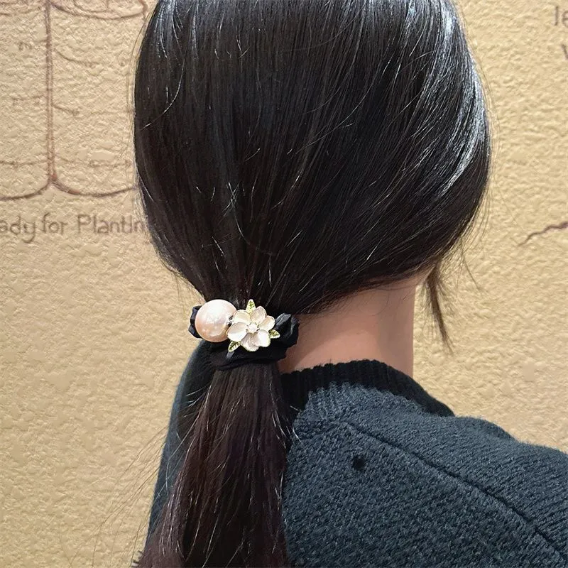 JianKai Rubber Band Hair Tie Women's-2
