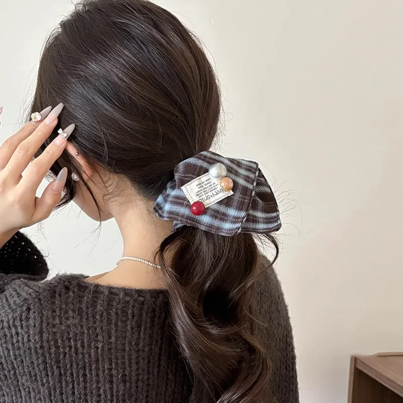 JianKai Fabric Hair Tie Women's-2