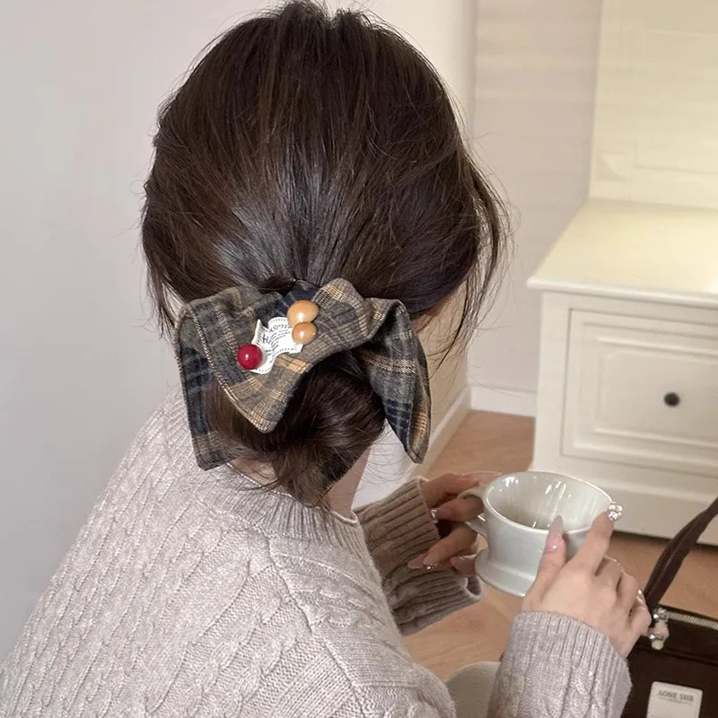 JianKai Fabric Hair Tie Women's-3