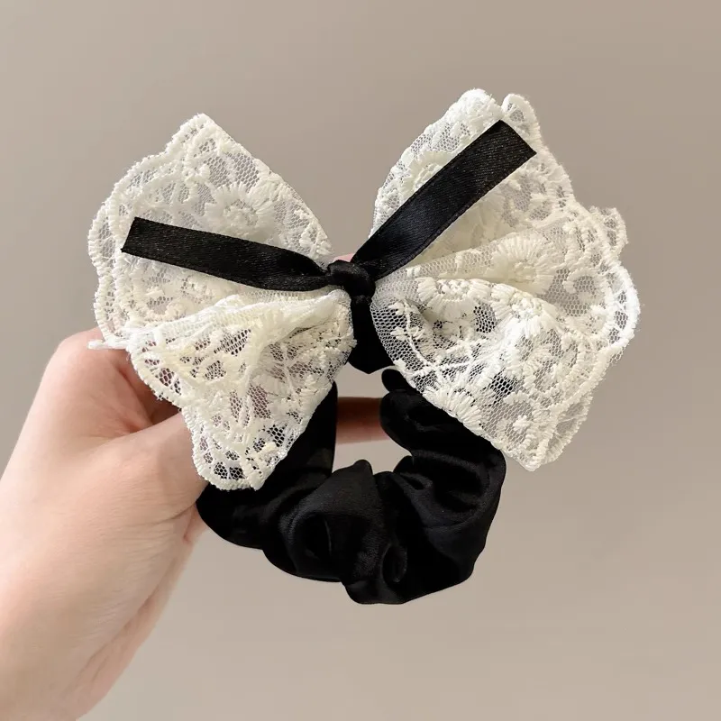 JianKai Fabric Hair Tie Women's-2