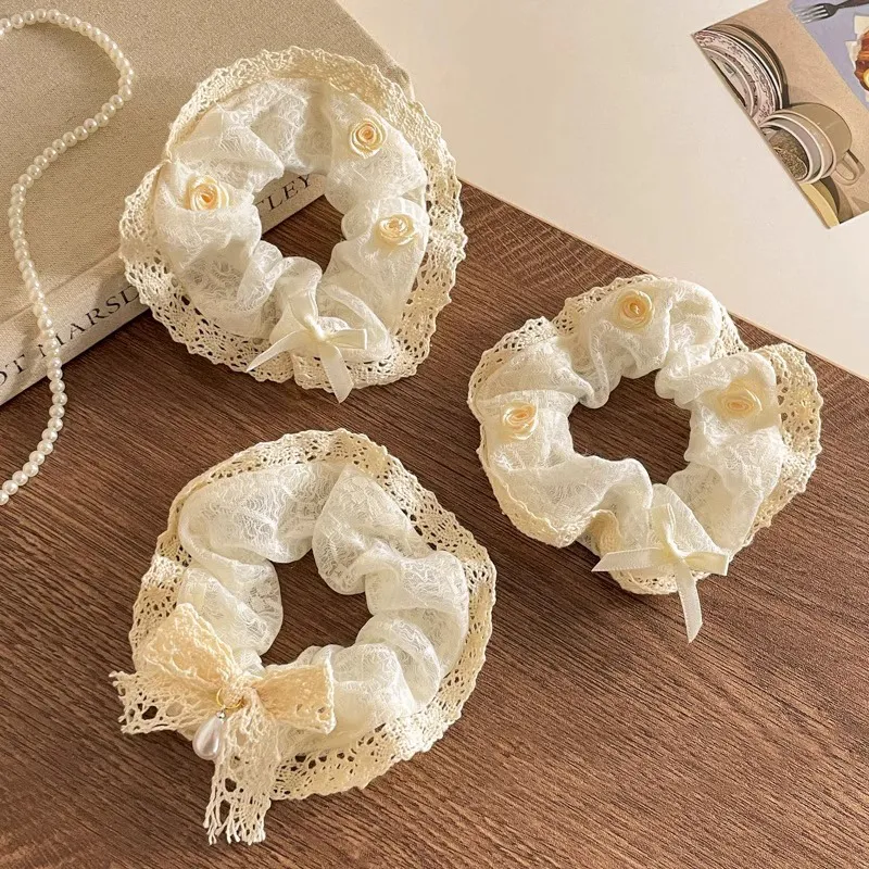JianKai Fabric Hair Tie Women's-1