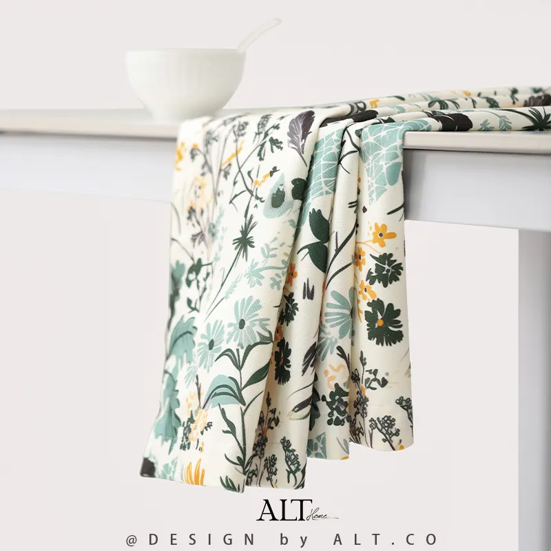 AILUTE Small Floral Dust Resistant Stain Resistant-7