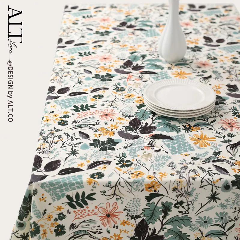 AILUTE Small Floral Dust Resistant Stain Resistant-6