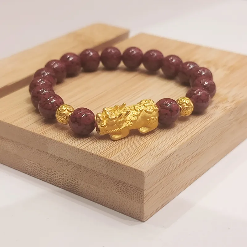CHAORUNFUZHUBAO Gold Bracelet Women's-1