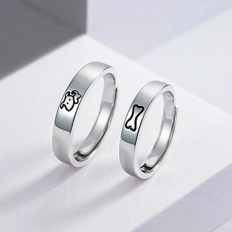 SINO GEM 999 Fine Silver Rings Unisex-2