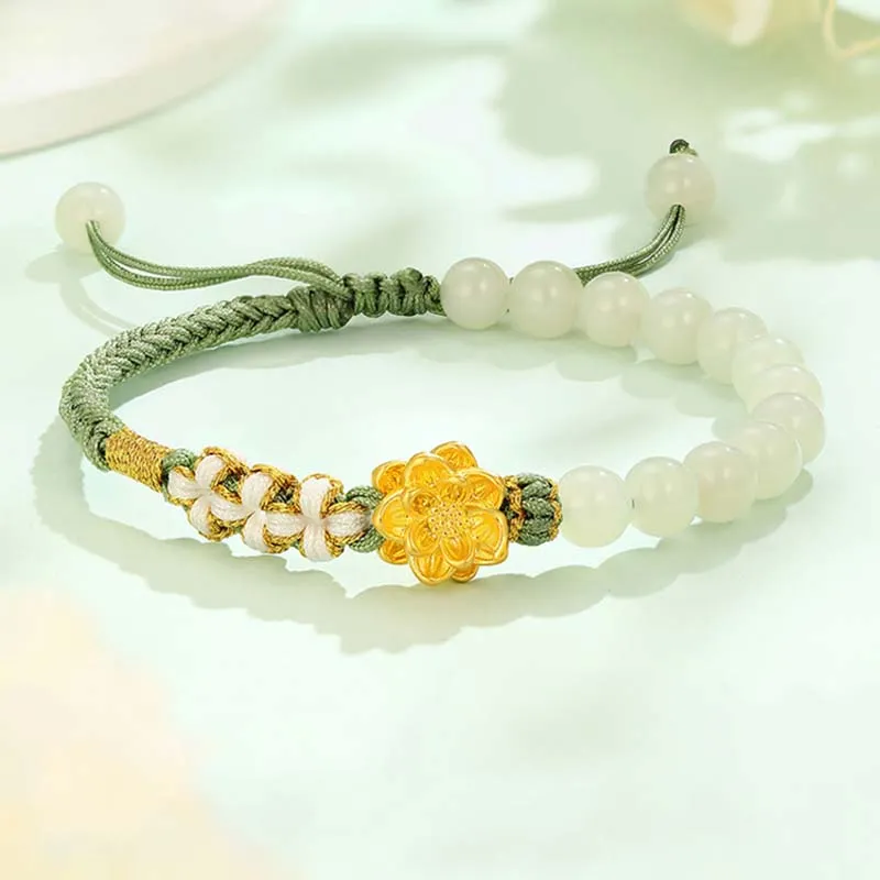 SINO GEM Gold Bracelet Women's-1