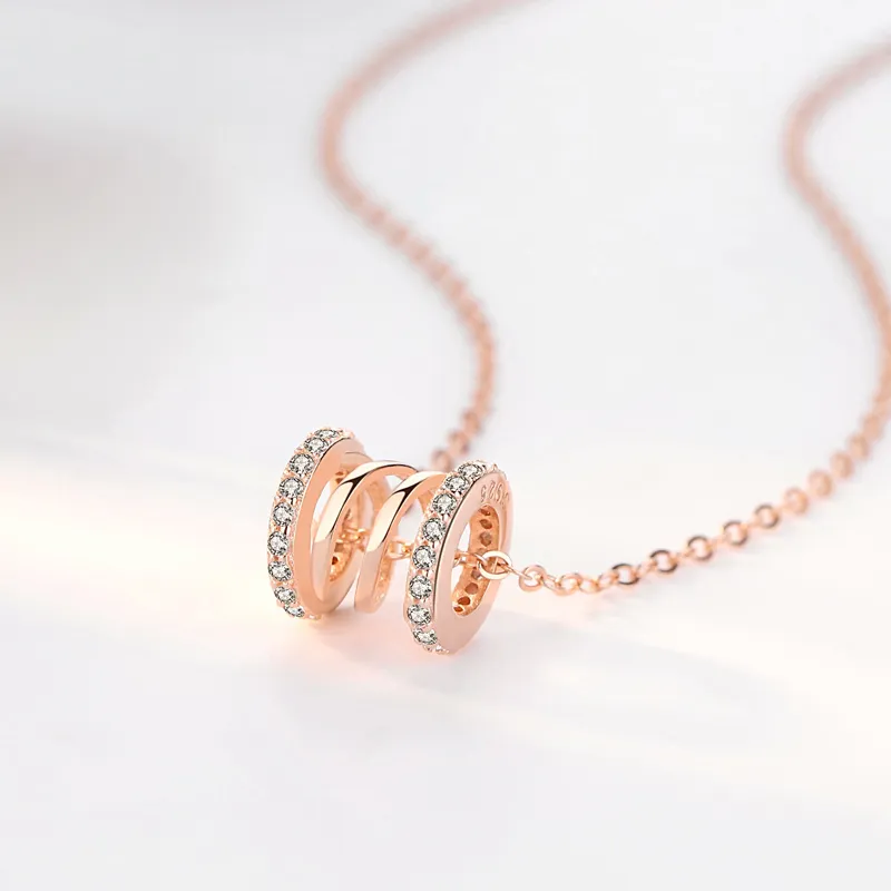 Chinese Jewelry 925 Sterling Silver Necklaces Women's-3