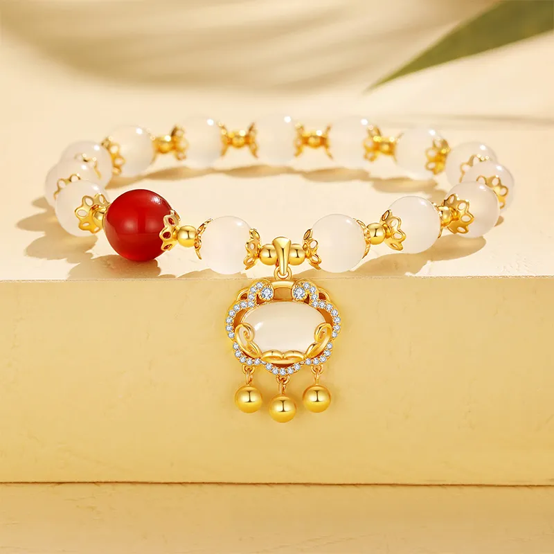 SINO GEM Chalcedony Bracelets Women's-2
