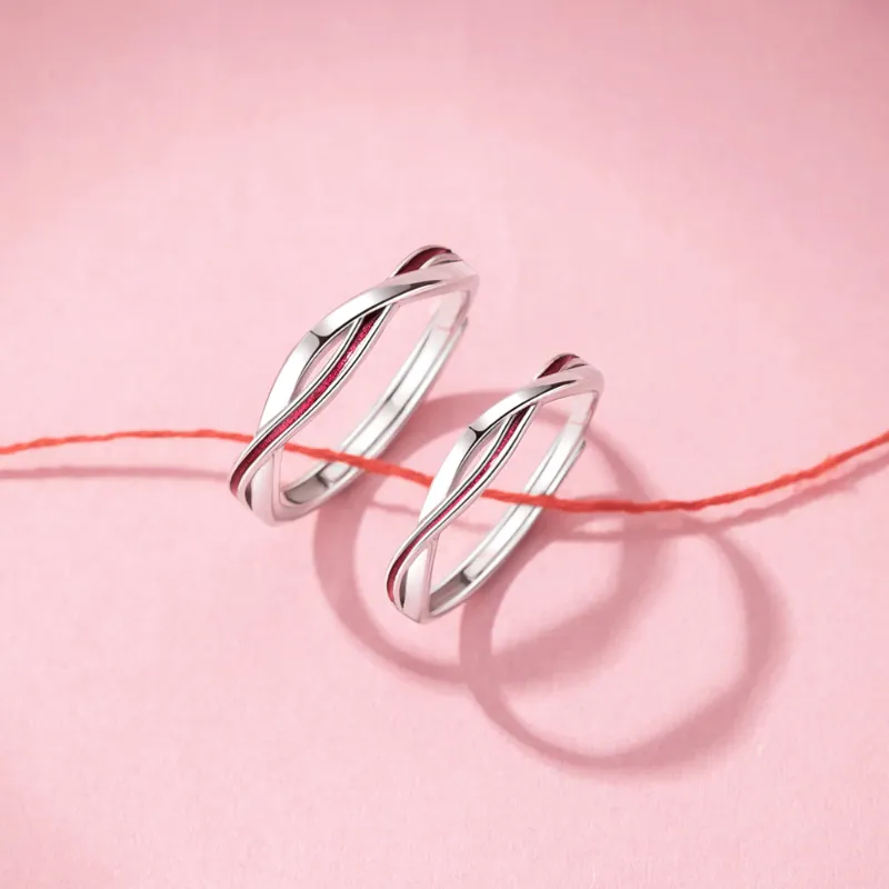 SINO GEM 999 Fine Silver Rings Unisex-1