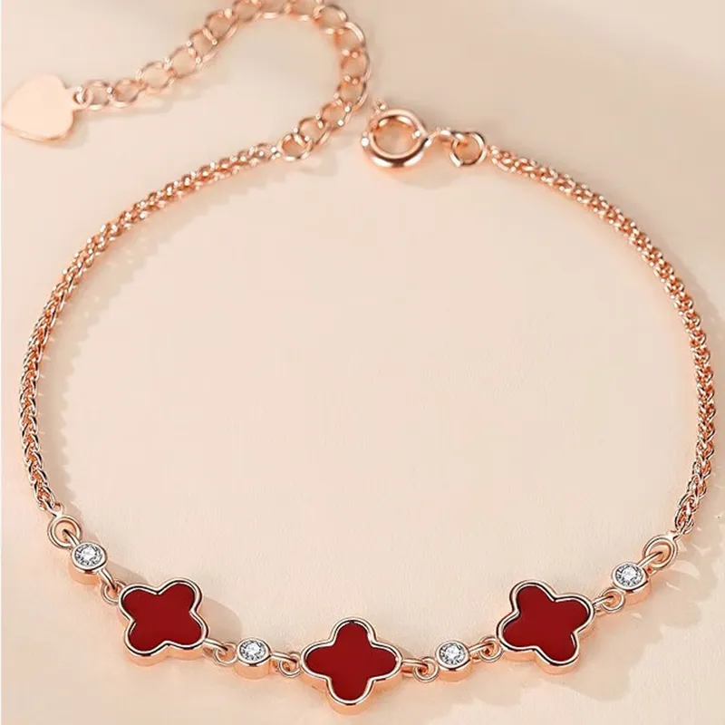 SINO GEM 925 Sterling Silver Bracelets Women's-1