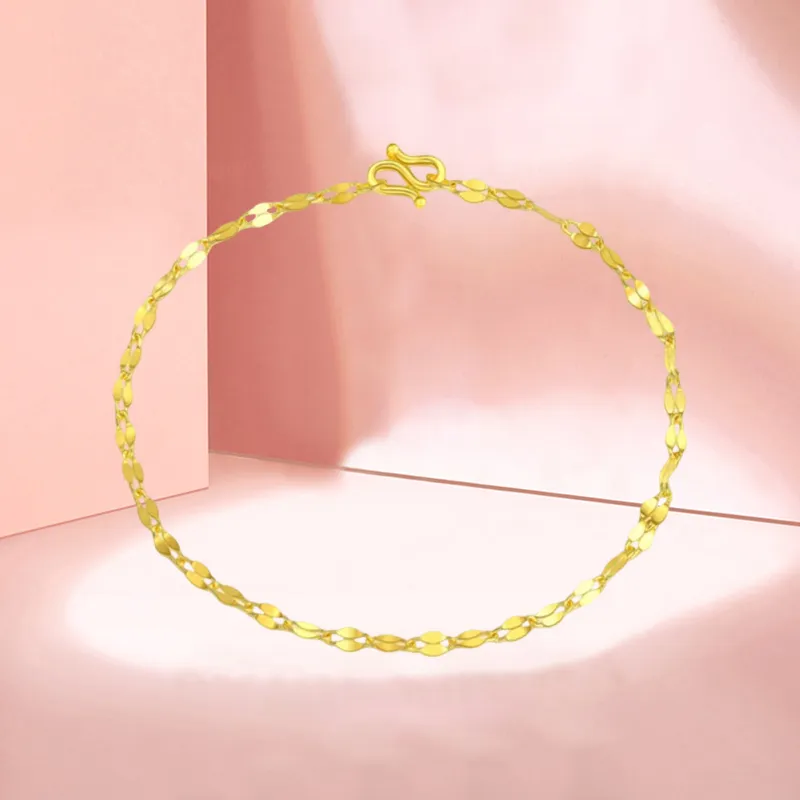 SINO GEM Gold Bracelet Women's-3
