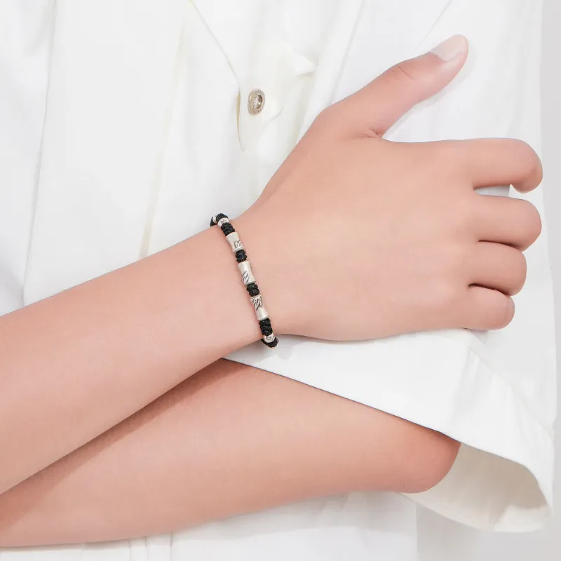 SINO GEM Sterling Silver Bracelets Men's-5