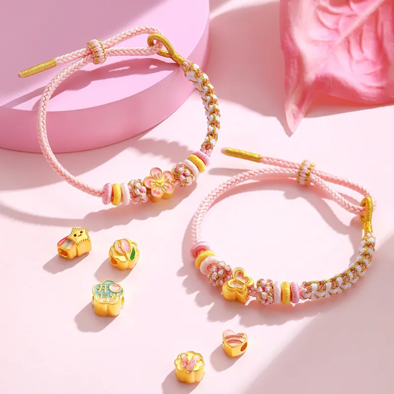 SINO GEM Gold Bracelet Women's-2