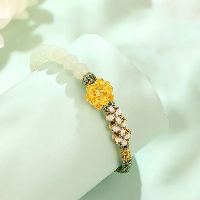 SINO GEM Gold Bracelet Women's-2