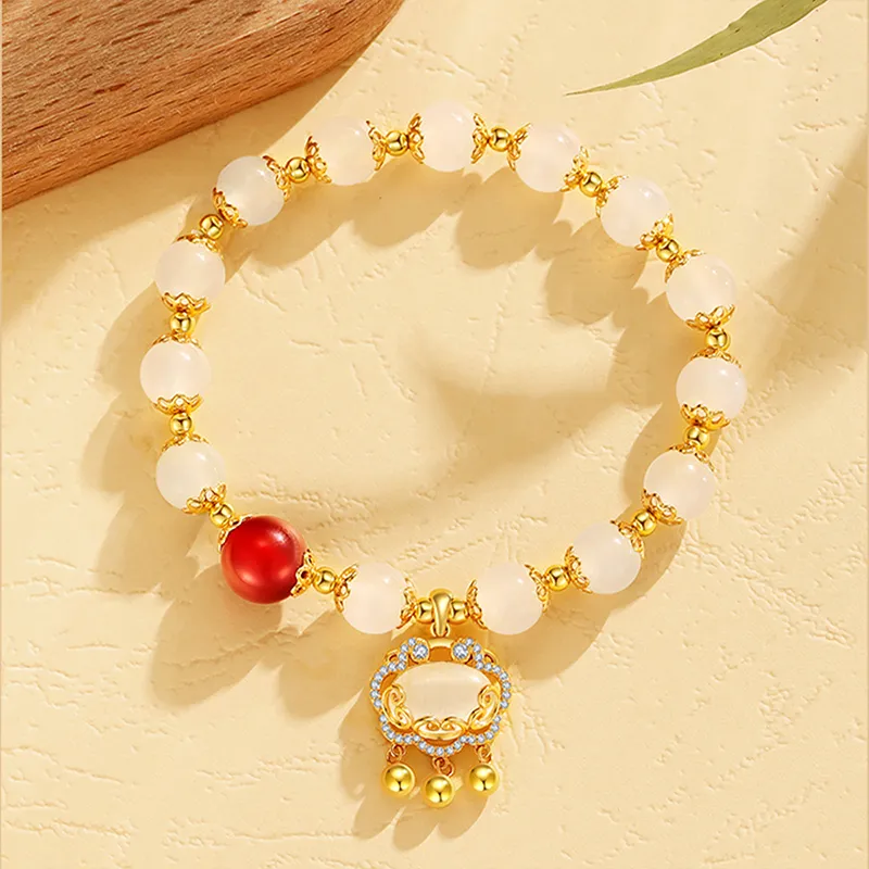 SINO GEM Chalcedony Bracelets Women's-1