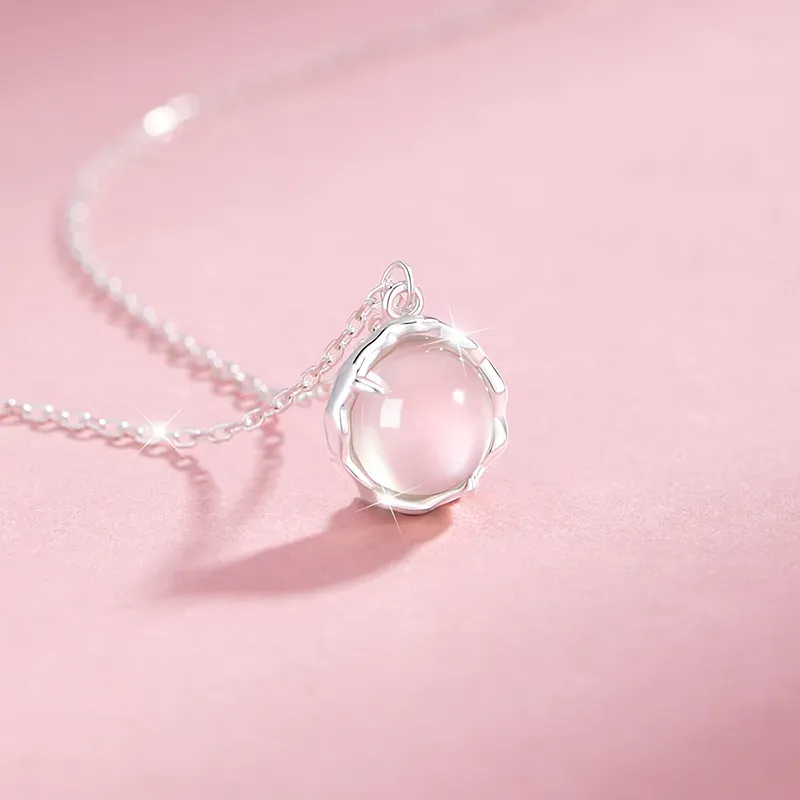 SINO GEM Chalcedony Necklaces Women's-3