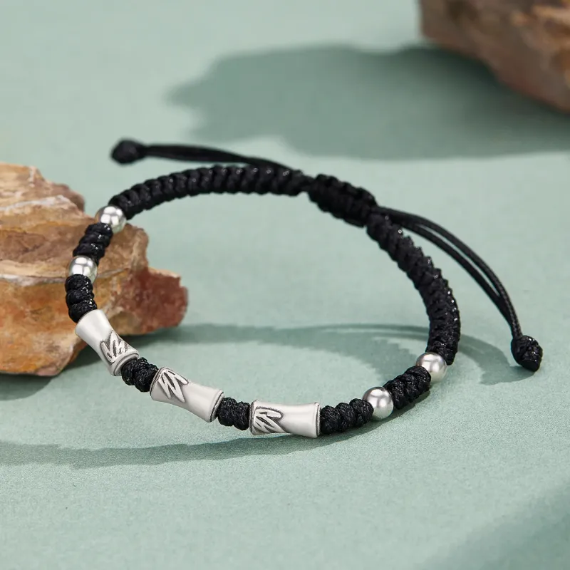 SINO GEM Sterling Silver Bracelets Men's-3