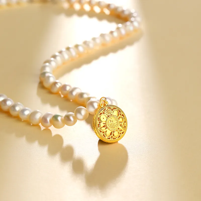 SINO GEM Pearl Necklaces Women's-3