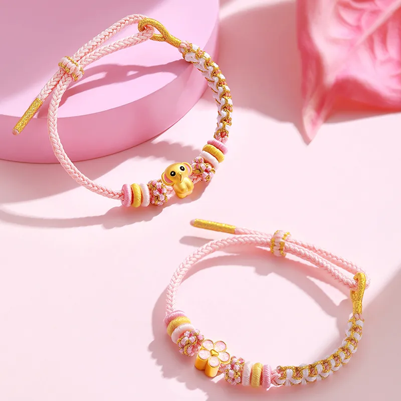 SINO GEM Gold Bracelet Women's-3