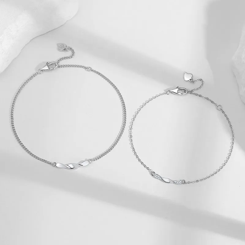 SINO GEM 999 Fine Silver Bracelets Unisex-2